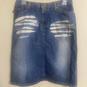 Ralph Lauren Polo Denim Skirt Size 2 Jean